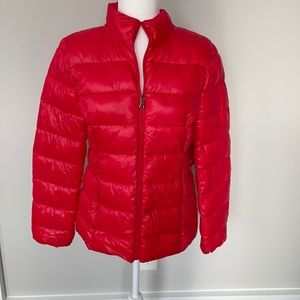 NWT Aqua down packable puffer jacket